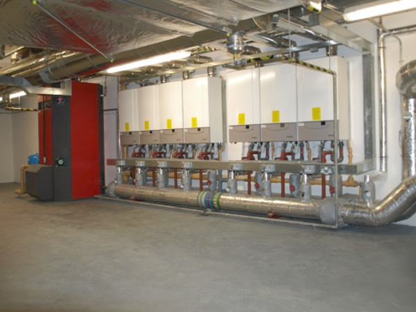 Boiler plant installation